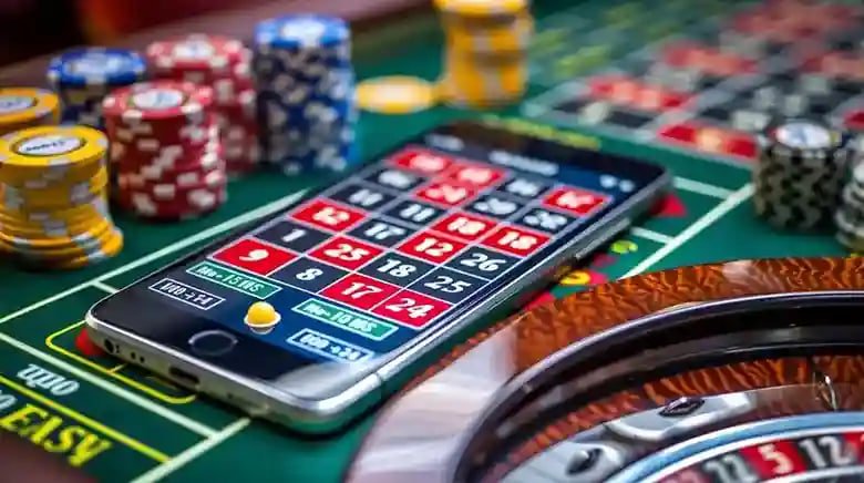 Indo403 mobile app interface showing football sportsbook and live casino options